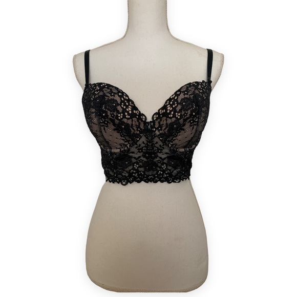 Victoria's Secret Other - Victoria’s Secret Very Sexy Strap Lace Push-Up Corset Bra